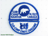 Click to enlarge WJ'83 Nanook Subcamp Chief's Challenge Set